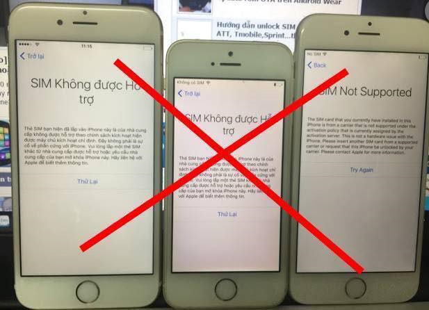 SIM ghép bị khóa lần 3, iPhone lock ở Việt Nam sắp biến...