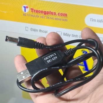 Thiết bị USB chuyển đổi nguồn từ 5V cho Wifi 12V