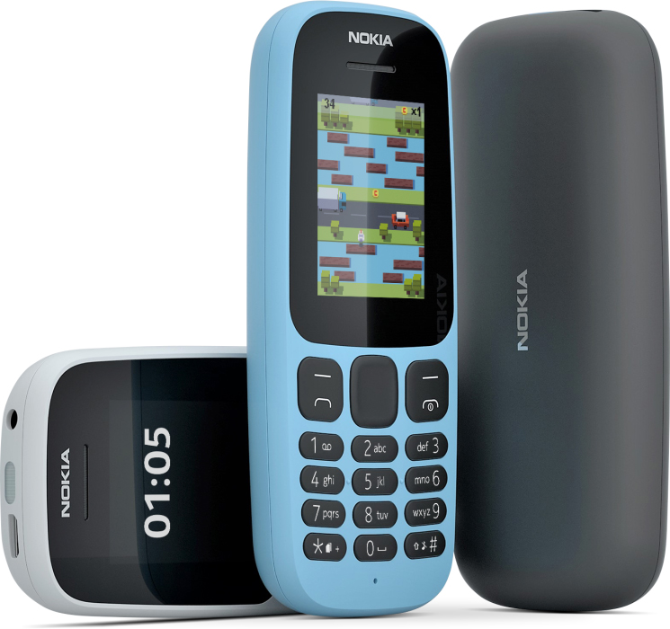Thiết kế điện thoại Nokia 105 2017