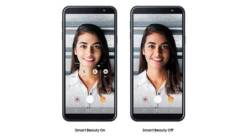 Camera selfie điện thoại Galaxy J4 Core chính hãng